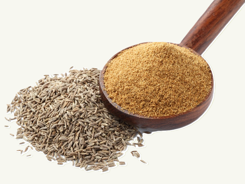 Cumin seeds and powder