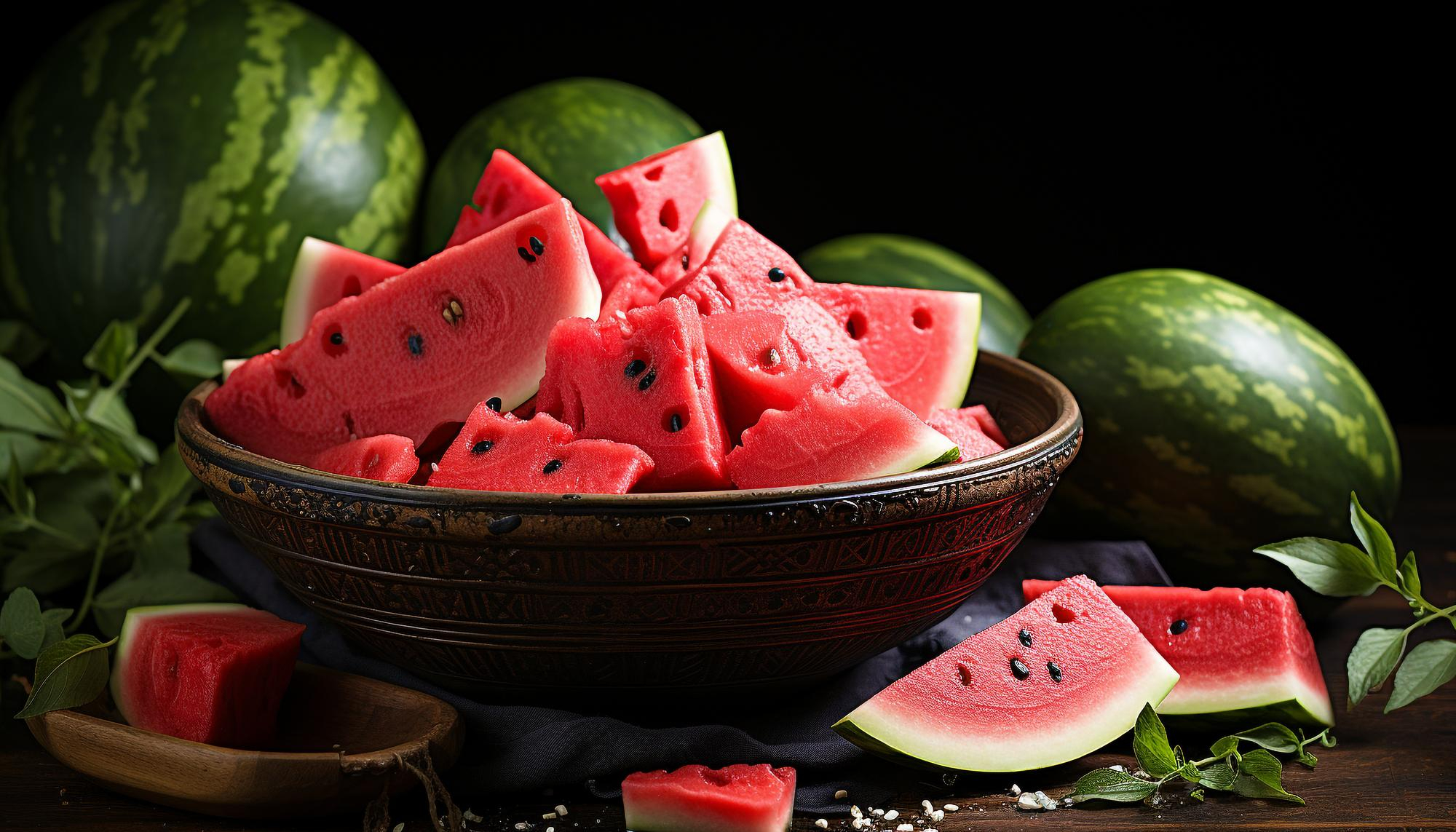 Watermelon slice